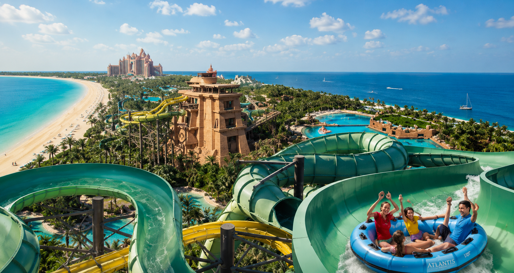 Аквапарк Aquaventure с аквариумом и трансфером